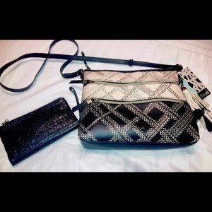 Sak crossbody with matching wallet